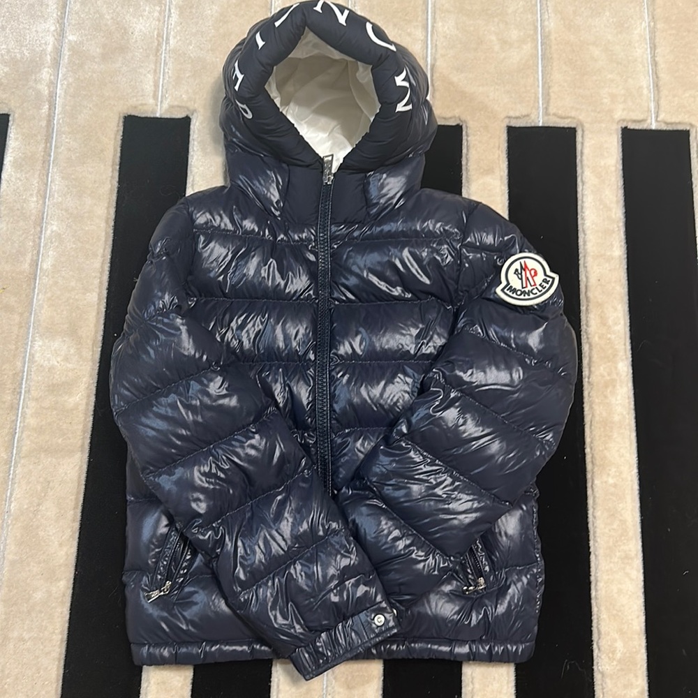 Authentic Navy Blue Kids Moncler Jacket